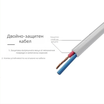 Водоустойчива кутия за наблюдение с 220V, 1 към 4 захранващ разклонител за модем и рутер