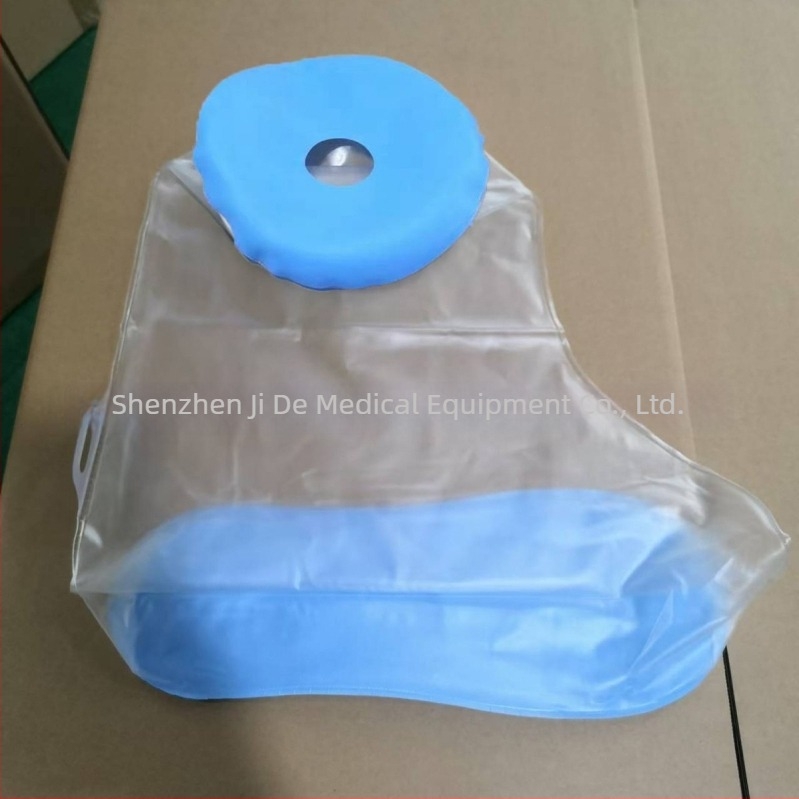 Покритие за крак с гипс за къпане – силиконово PVC водоустойчив протектор с нехлъзгащо дъно, постоперативна и ранева защита