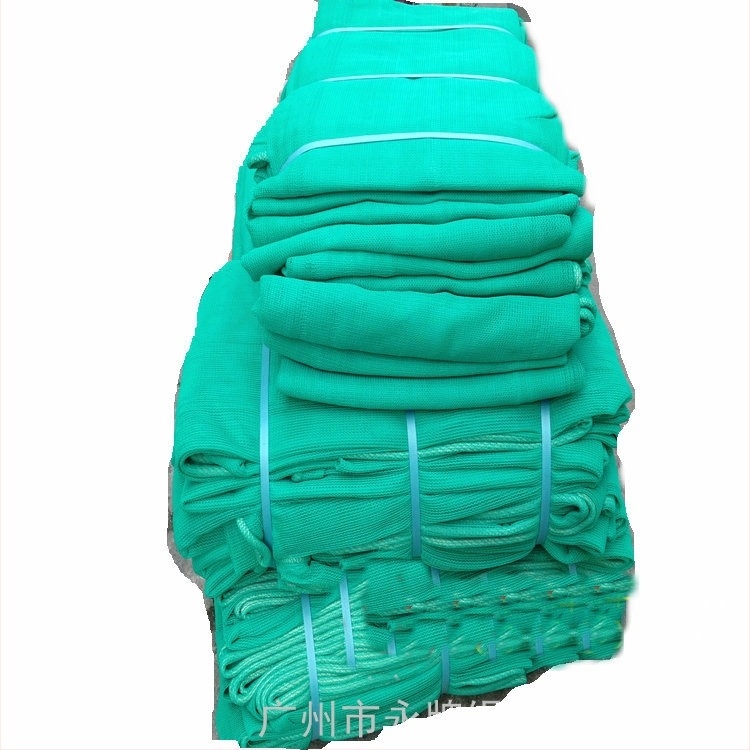 Keyview Строителна защитна мрежа за работа на височина — огнеустойчива, плътна мрежа, найлонова вързана мрежа