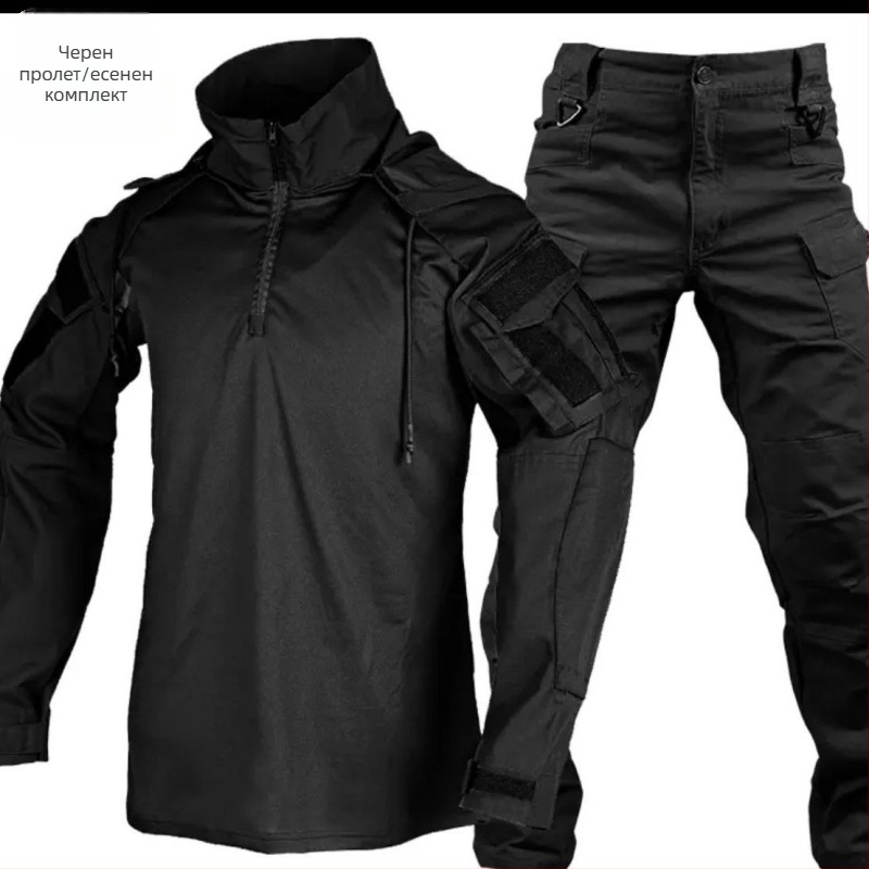 Камуфлажен костюм за момчета – пролетен тренировъчен комплект, SKU 762758627