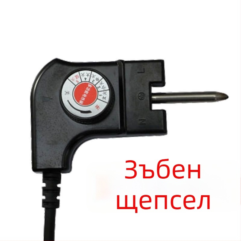 Термоконтролен превключвател с кабел за захранване за електрически готварски съдове, грил плочи, тигани за пържене и палачинкови тигани – мултифункционален аксесоар за готвене (Модел 1)