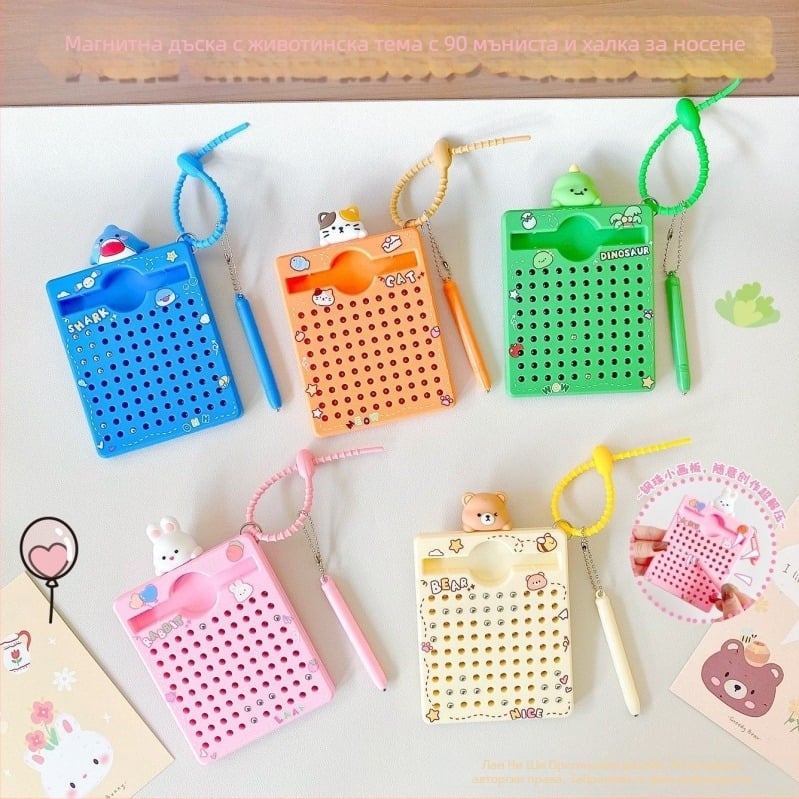 Ключодържател от пластмаса в стил карикатура — Commander Xu