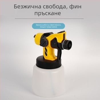 Ръчен безжичен електрически пистолет за пръскане, захранван с литиева батерия, мултифункционален спрей-пистолет — Yu Chen серия пистолет за боядисване с литиева батерия, произход Джиангсу