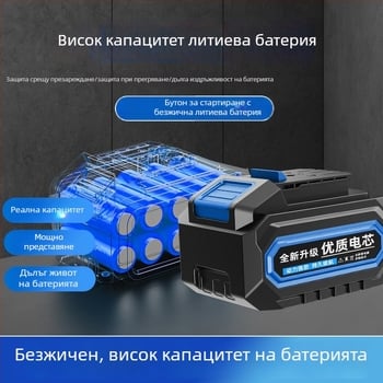 Електрически пистолет за пръскане - дезинфекция с високо налягане, преносим за латексова боя