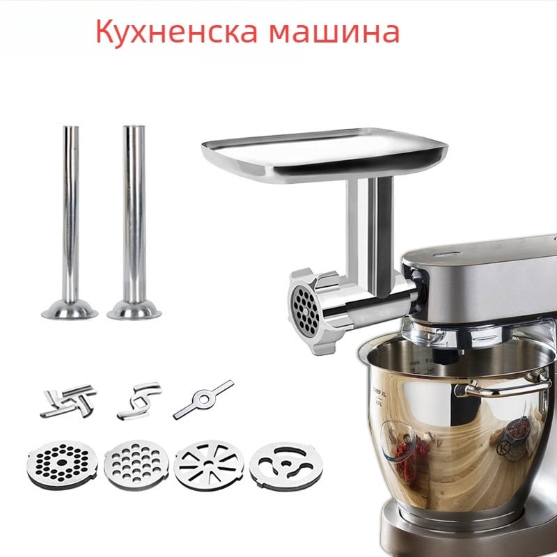 Kenwood приставки за кухненски робот: месомелачка, пълнител за колбаси, тестомес, преса за нудели