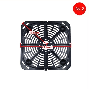 Фритюрник аксесоари: тава за мазнини, силиконова тава, грил-решетка, филтър за масло, комплект тави за печене