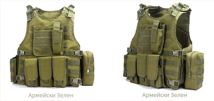 Тактическа жилетка за специални операции, амфибийна, лека и многофункционална, с балистична пластина срещу пробождане