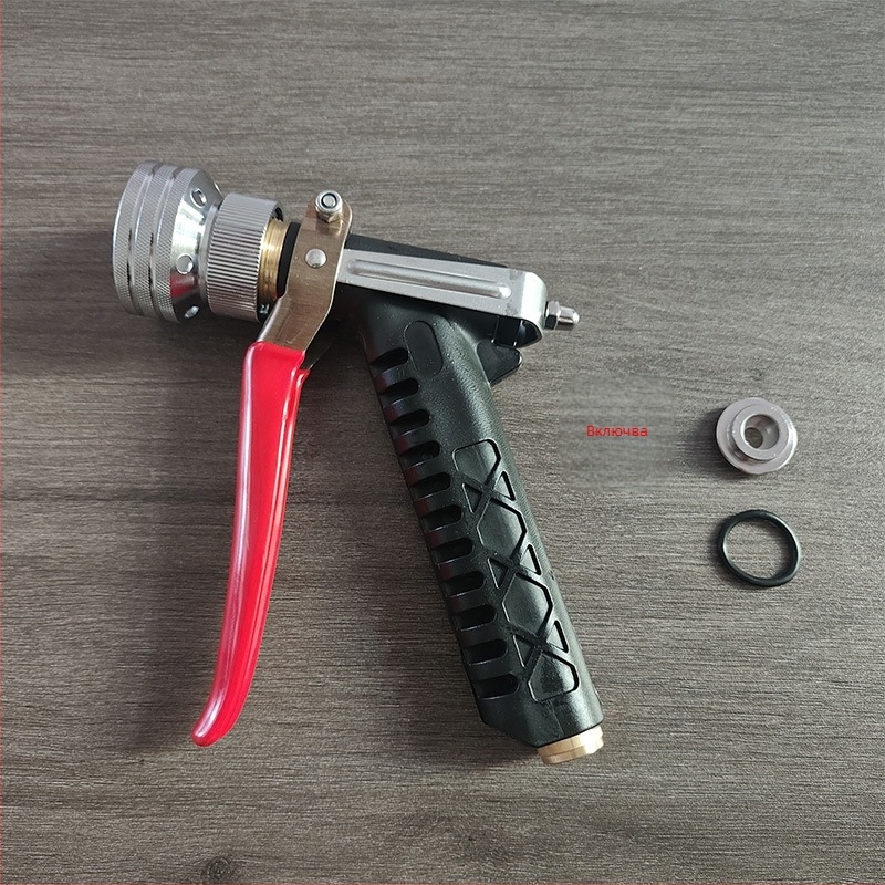 Селскостопански електрически пръскач с пистолет за пръскане за плодови дървета, оранжерии и поля; директна атомизация; двупосочна водна пушка