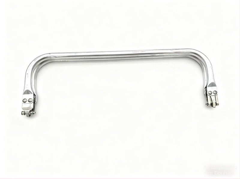 Haofa кламп за алуминиева тръба – докторски стил, железен материал, аксесоар за багаж, пролет 2025