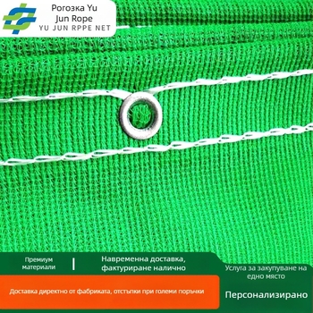 Защитна мрежа за строителни площадки – полиеилен, огнеустойчива, плътна мрежа, за външно скеле