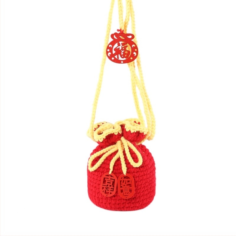 Детска чанта през рамо от вълнена тъкан с капак, памучна подплата, магнитно закопчаване, стил карикатура