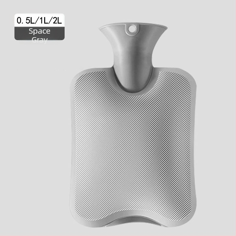 Плюшена торба за гореща вода с PVC висока плътност, пълнена с вода, 300 g, за цялото тяло - загряване на ръцете и краката, топло в леглото