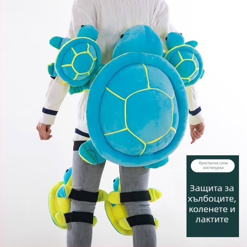 Коленни протектори за ски – плюшени, памучни подплънки, за деца и възрастни, подходящи за ледено-снежни спортове