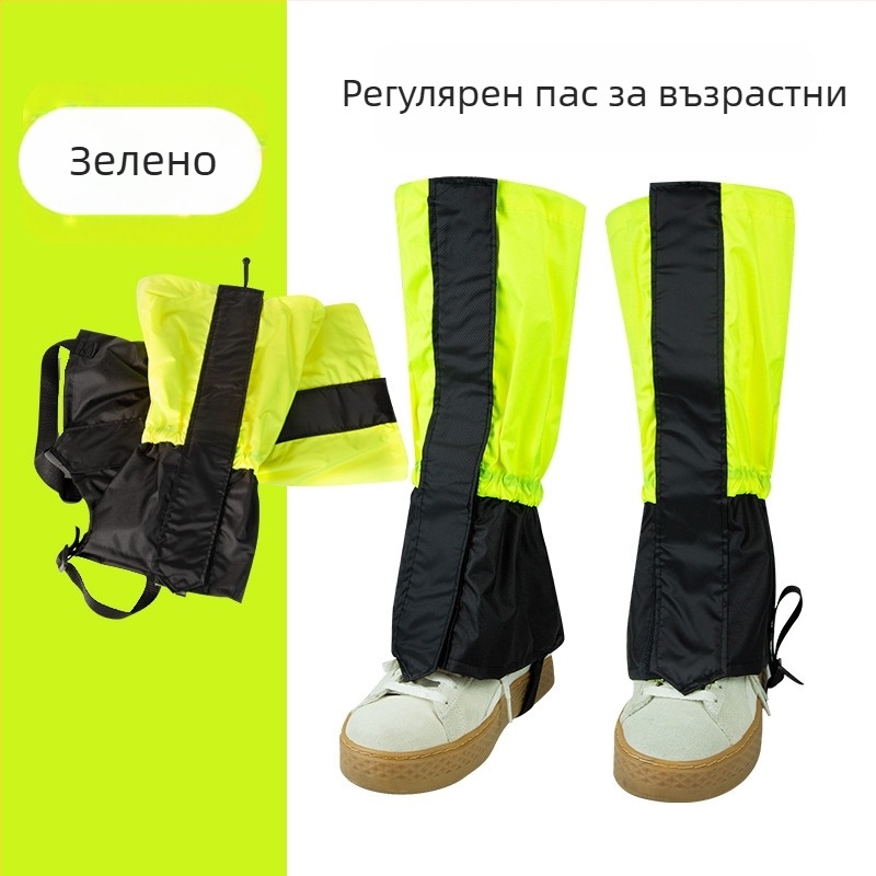 Снежни гамаши за планинарство: водоустойчиви и дишащи, топли и износоустойчиви, предпазват прасците, полиестерно влакно