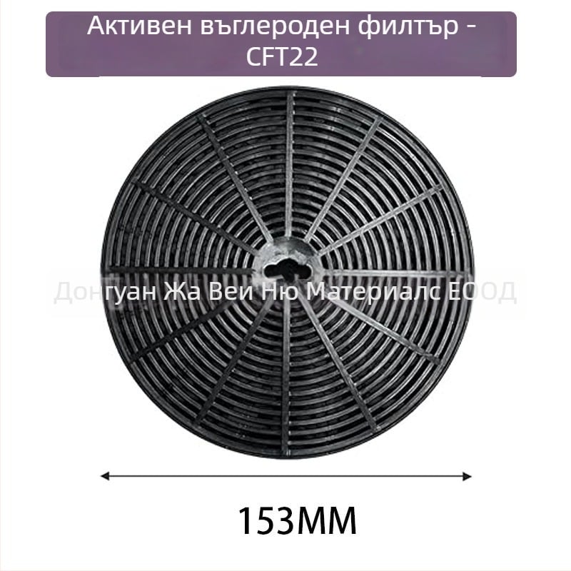 Елемент филтр за мазнини – активен въглероден филтър; модел Activated carbon filter, вградено монтиране, тегло 80–175 g, пускане на пазара 2025