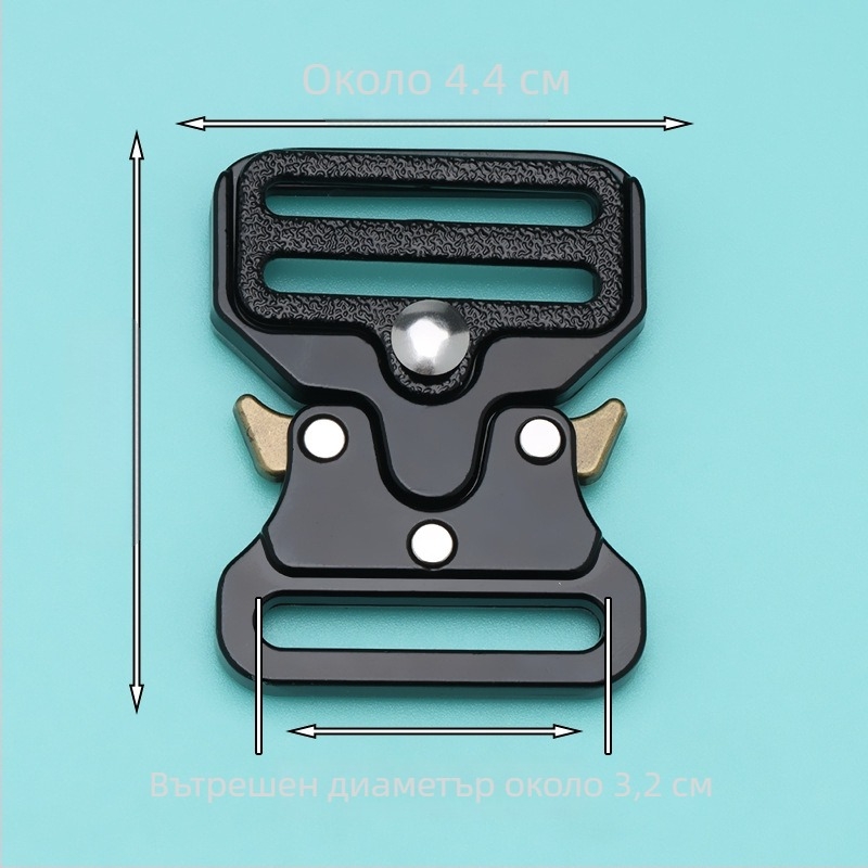 Катарама за колан за чанти: Cobra катарама, метална цинкова сплав, уличен стил, пролет 2025