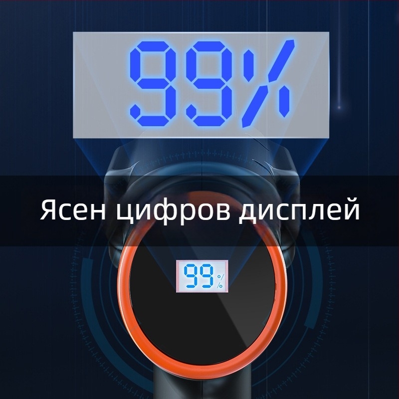 Безжичен презареждащ воден пистолет за миене на автомобили и градина — Donkin, глава и дръжка от полимерен найлон, разстояние на пръскане 12, налягане 2 Pa
