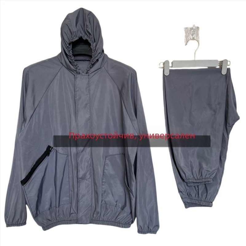 Разделен костюм с качулка, полиестер, тип: разделен, марка: Други, област на използване: Други