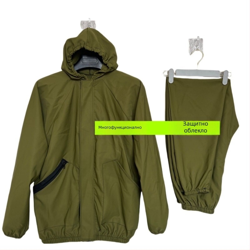 Разделен костюм с качулка, полиестер, тип: разделен, марка: Други, област на използване: Други