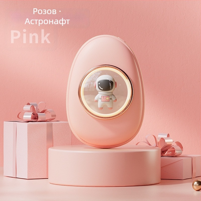 Загрявател за ръце с USB захранване, 5W, вградена батерия 1000–1200 mAh, алуминиев лист за разсейване на топлината