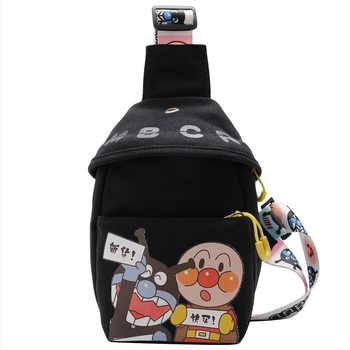 Детска платнена чанта за през рамо – унисекс, за деца, малък капацитет, полиестерова подплата