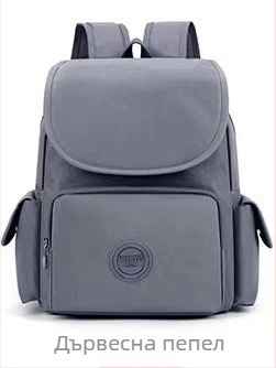 Нейлонова раница K12671, капацитет под 20 л, водоустойчива и устойчива на износване, презрамки с въздушна подложка, полиестрова подплата