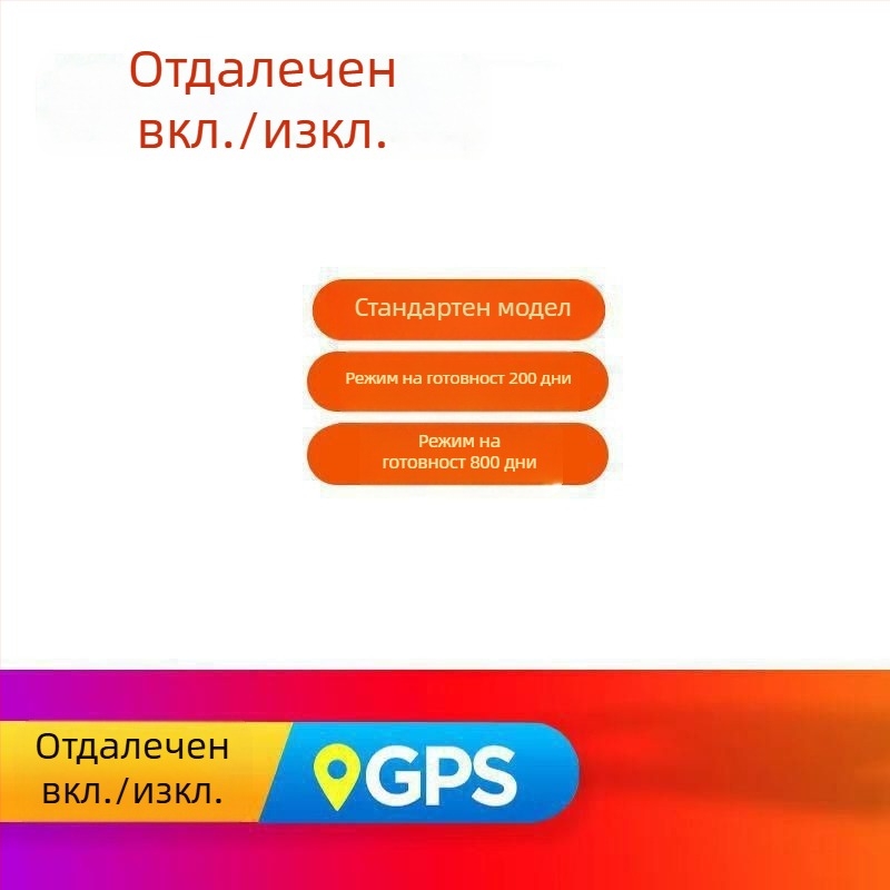 Beidou GPS локатор за автомобил с запис, проследяване и позициониране — антикрадба и антизагуба