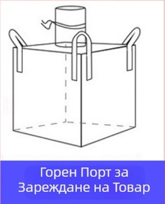 Плетена полипропиленова тонна торба, износоустойчива и подсилена с дебели ремъци, за транспортно опаковане; печат на лого; товароносимост 1–2 т; марка Sincerity