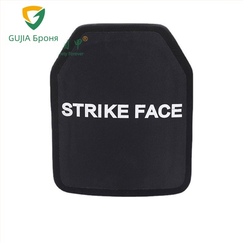 Гръдна бронепластина – керамична, NIJ III/IV, Материали: PE, алумина, SiC; Тегло: 2500 g