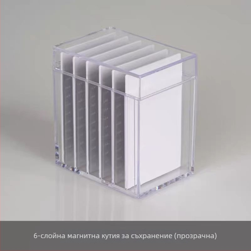 Маса за мигли с магнитна дъска за задържане, кутия за съхранение и инструмент за присаждане • Домашна марка • Произход: Гуанджоу • Производител: Guangzhou Youle Cosmetics • Не е внесено