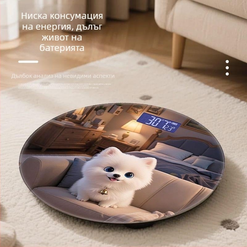 Домашна електронна везна за измерване на тегло, сладък дизайн, марка Zhang Zhe Factory, подходяща за възрастни