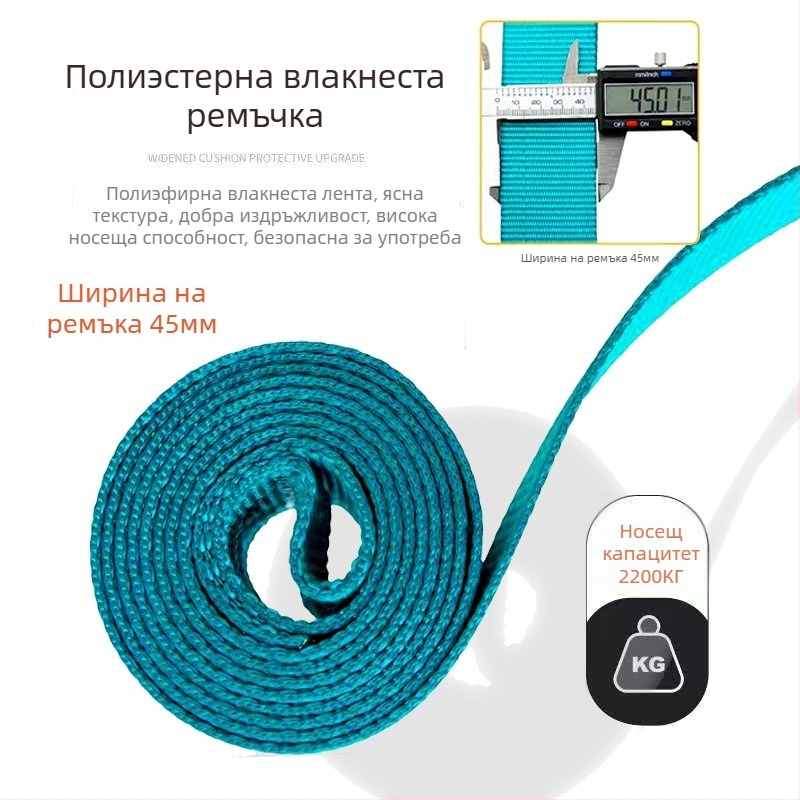 Петточков предпазен колан за работа на височина, пълен корпус, двойни куки, бърз конектор