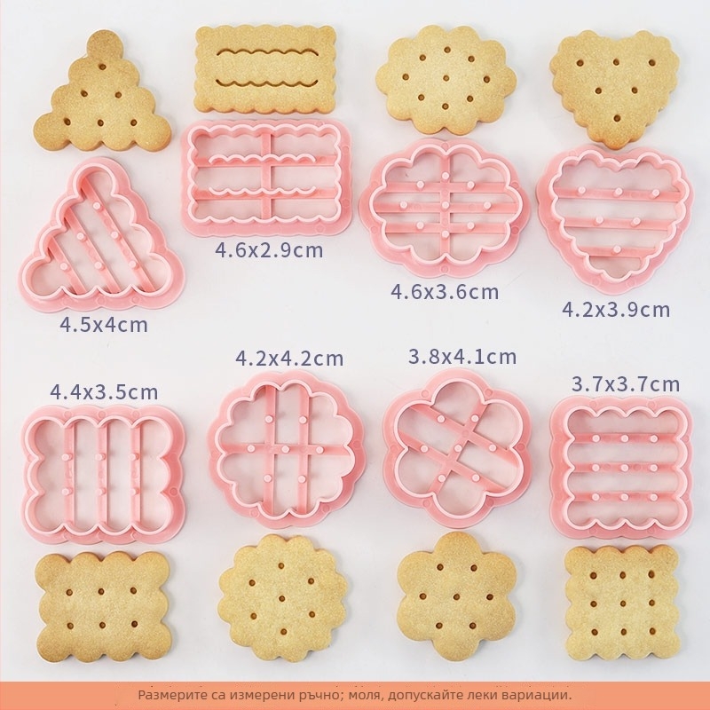 Форма за сладки и хлебчета с вълнообразна дантела и ретро модел за пълнеж; инструмент за фондан и печене