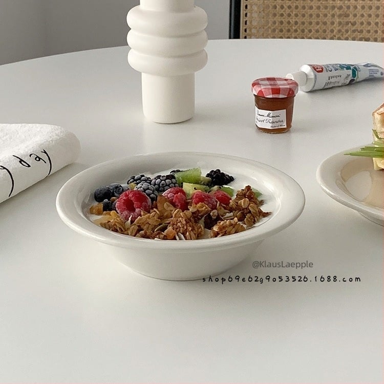 TUXTON порцеланова купа, опростен стил, подходяща за празници