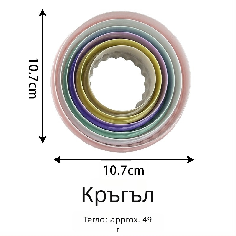ABS форма за печене с нестандартна форма; опаковка: PP торба; пусната през 2023 г.
