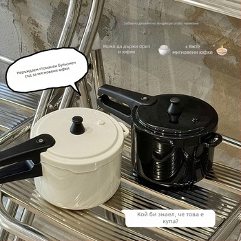 Купа от 304 неръждаема стомана с капак, дренажна, голям капацитет, кръгла