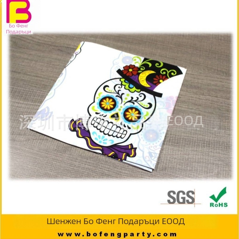 Еднократно пластмасово покривало за маса, правоъгълно, PE/полиетилен, узор с точки, персонализиране и печат на лого