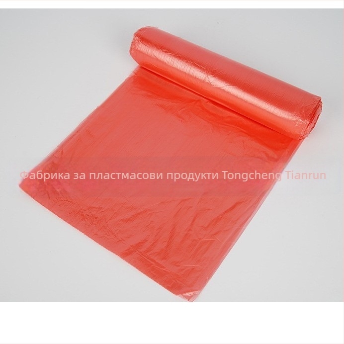 Еднократна покривка за маса в рулон с перфорация, PE пластмасов филм, дебелина 0,5 мм, квадратна форма