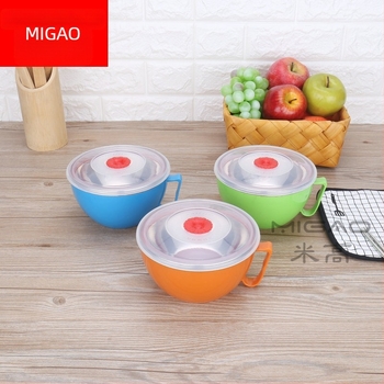 Кутия за обяд от неръждаема стомана, изолиран, кръгла форма, капацитет 0,8–1 л, неподходяща за микровълнова