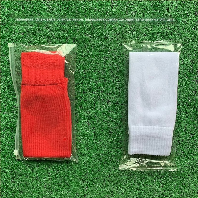 Футболни чорапи с протектор за подбедрица, полиестерно влакно, дължина до средната част на подбедрицата, защита на долната част на крака, лег гардове за тренировки и футбол