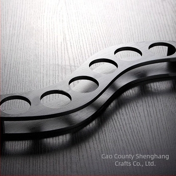 Държач за чаши - Скандинавски стил, плоча с плътност, печат на лого, без пробиване (тегло 60 g)