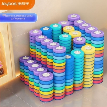 Еднократна глава за замяна на тоалетна четка - Good Helper, стил Светъл лукс, материал Пластмаса; съвместима с повечето еднократни четки за тоалетна