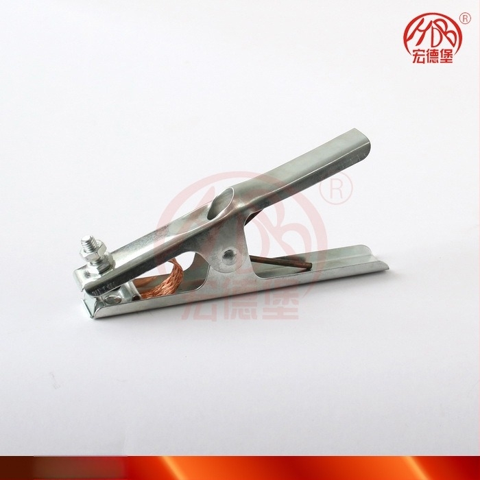 Заземителна скоба, 300A, медна сърцевина, квадратна дръжка, японски стил