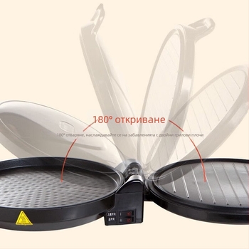 Електрически тиган за палачинки, двустранно подвесен дизайн, модел JHN30F, 220V