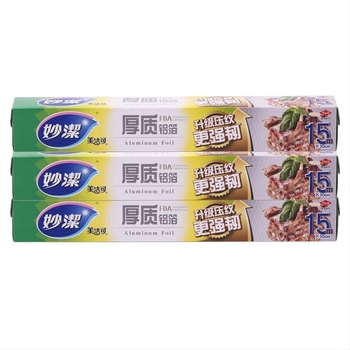 Miaojie задебелено алуминиево фолио за печене, 8011-O, годно за микровълнова, за фурна и фритюрник с горещ въздух