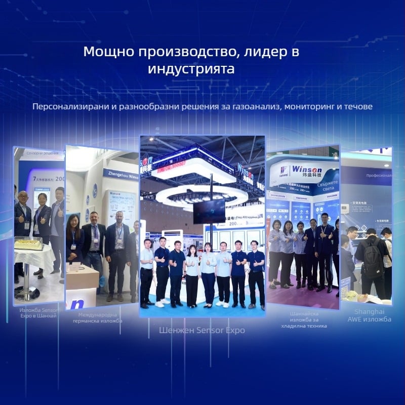 CO2 сензорен модул Mh-V1512B от Winsen за автомобилна климатизация, мониторинг на въздуха, системи за чист въздух и умни домове