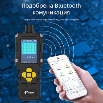 Ръчен детектор за прах за изпускания в цеха, ТСП детектор и VOC аларма