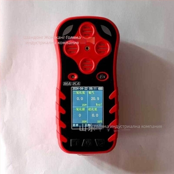 Газов детектор и аларма за концентрация — многопараметричен тестер за газове (CH4, CO, NO2, O2, CO2) (Марка: Zhongkuang Heavy Industry; Модел: On Demand; Цел: CH4, CO, NO2, O2, CO2)