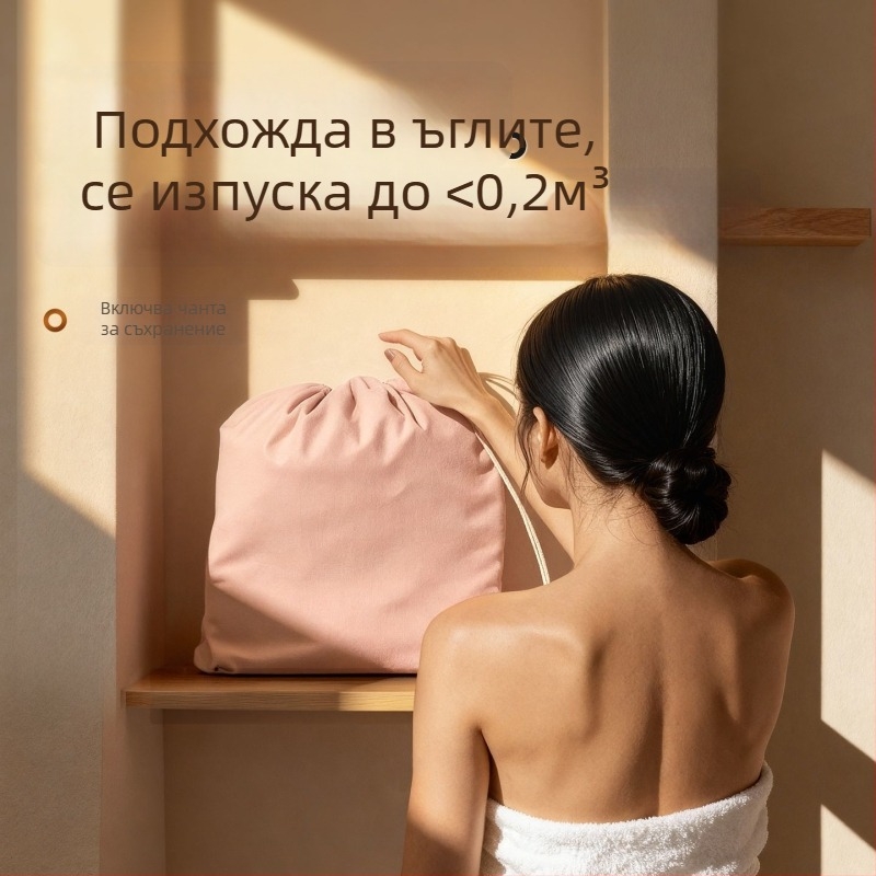 Shufat надуваема сгъваема вана за възрастни, екологично чист PVC, универсална употреба