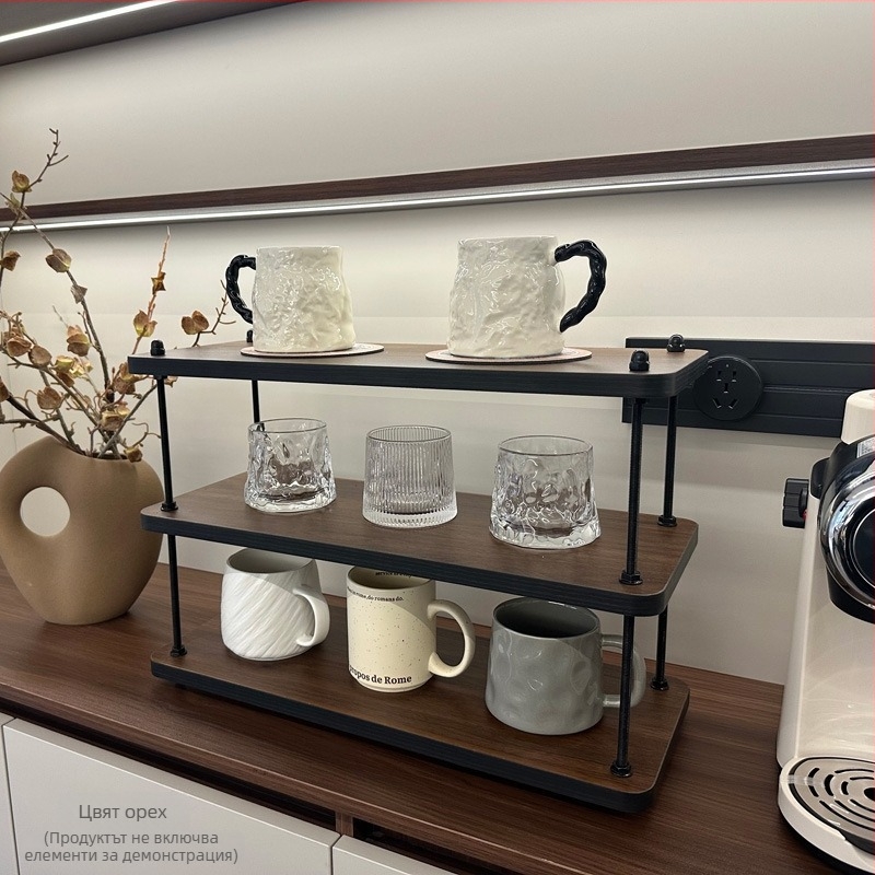 Стойка за чаши за съхранение, материал: копринени цветя, модел 985, стил: универсален, подходяща за кухня и бюро